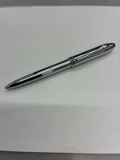 Cross Twist Ballpoint Pen with Silver Metal Body