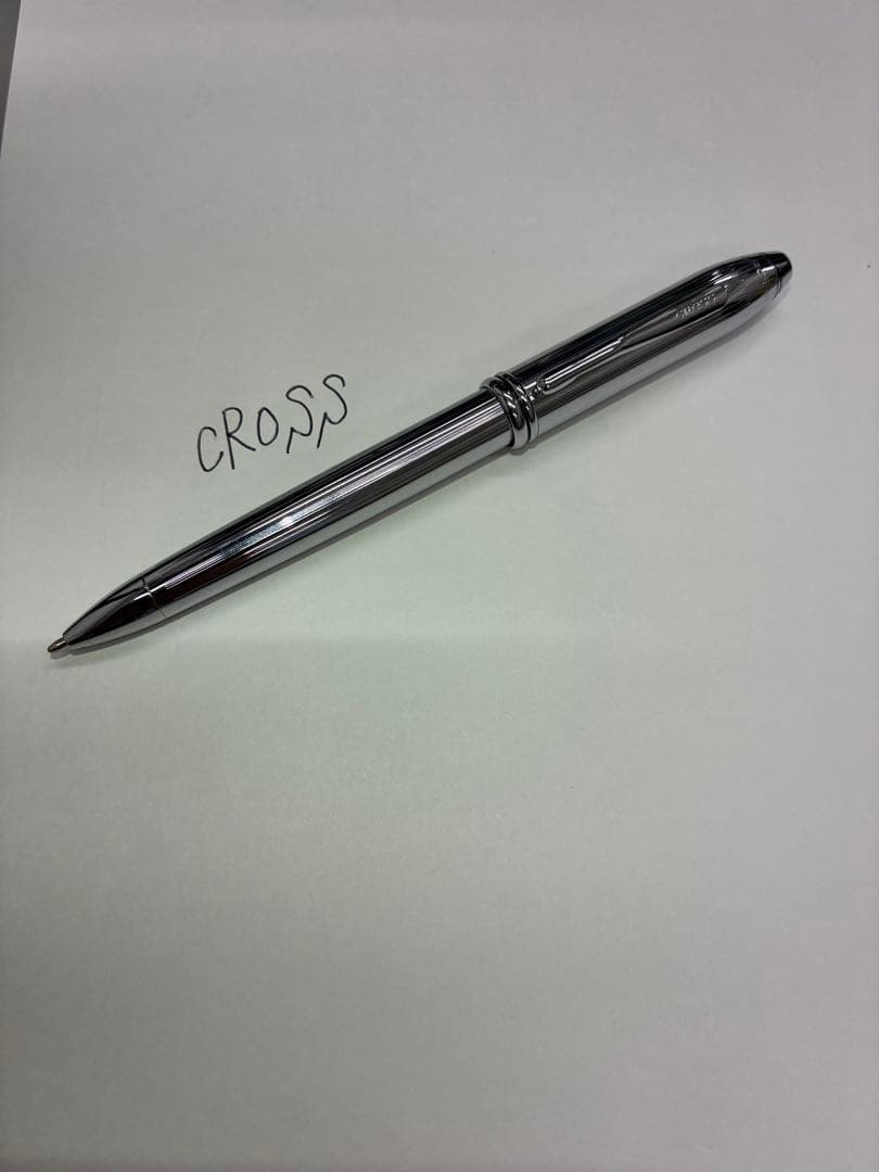 Cross Twist Ballpoint Pen with Silver Metal Body