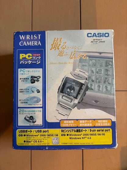 Casio Wrist Camera Digital Watch with Camera Function and USB/Serial Port — Japan Import