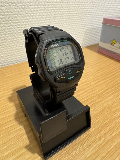 Casio Data Bank DBF-50W Digital Storage Device with Stopwatch and Phonebook — Japan Import