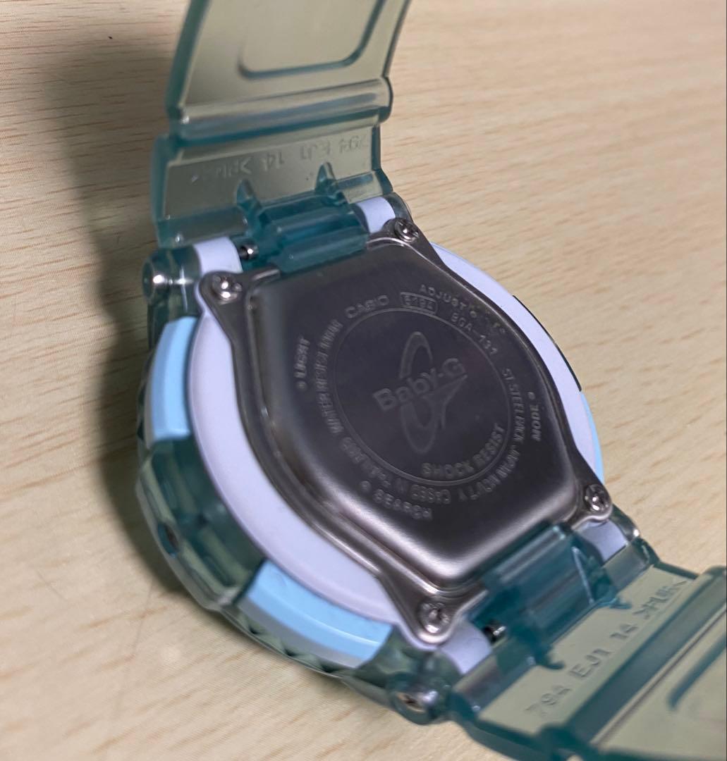 Casio Baby-G Series Quartz Women's Limited Jerry Marine Watch Water Blue