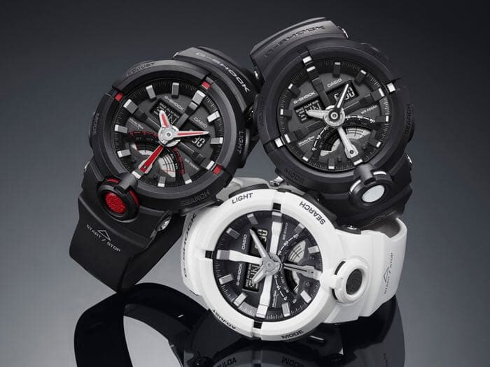 Casio G-Shock GA-500 Watch White Resin Band Japan Import