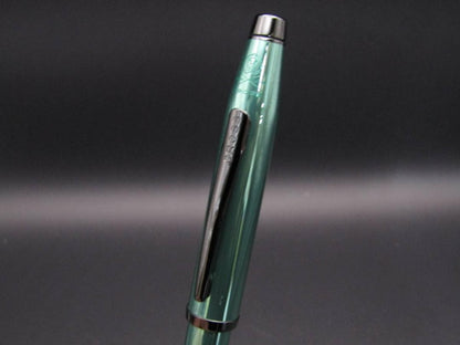 Cross Century II NAT0082WG-139 Translucent Green Lacquer Oil-Based Ballpoint Pen — Japan Import