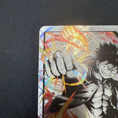 One Piece Monkey D. Luffy Leader Parallel ST13-003 Japanese trading card in opaque sleeve