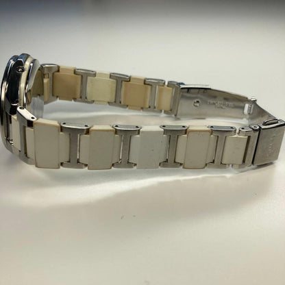 Casio G-ms Baby-G Stainless Steel White Radio-Solar Watch Model MSA-7100CJ