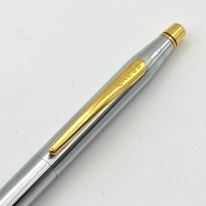 Cross Classic Century Medalist Gold and Silver Ballpoint Pen — Japan Import