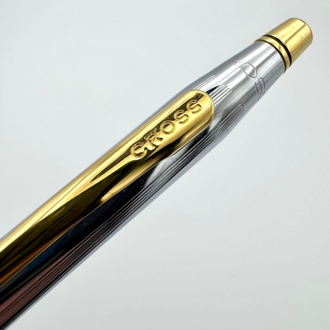 Cross Classic Century Medalist Gold and Silver Ballpoint Pen — Japan Import