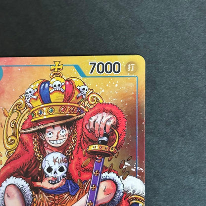 Monkey D. Luffy P-043 One Piece trading card graded PSA10 from Weekly Shonen Jump Japan import
