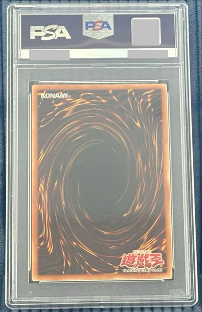 Yu-Gi-Oh! Dark World King Bron Asia Relief PSA 10 graded card in PSA case from Japan import