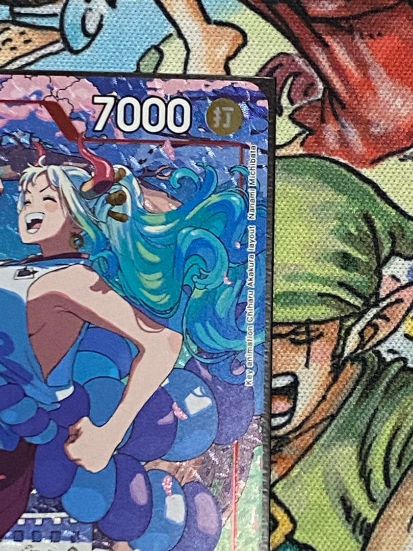 Yamato Extra Booster One Piece Card EB02-006 Japanese trading card stored in magnetic loader