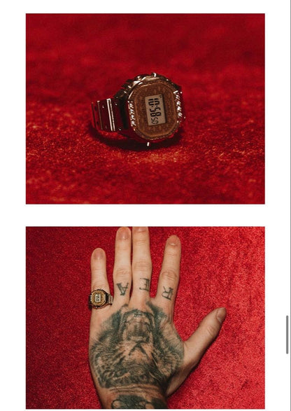 Casio J Balvin Collaboration Ring Watch CRW-001JB-9JR