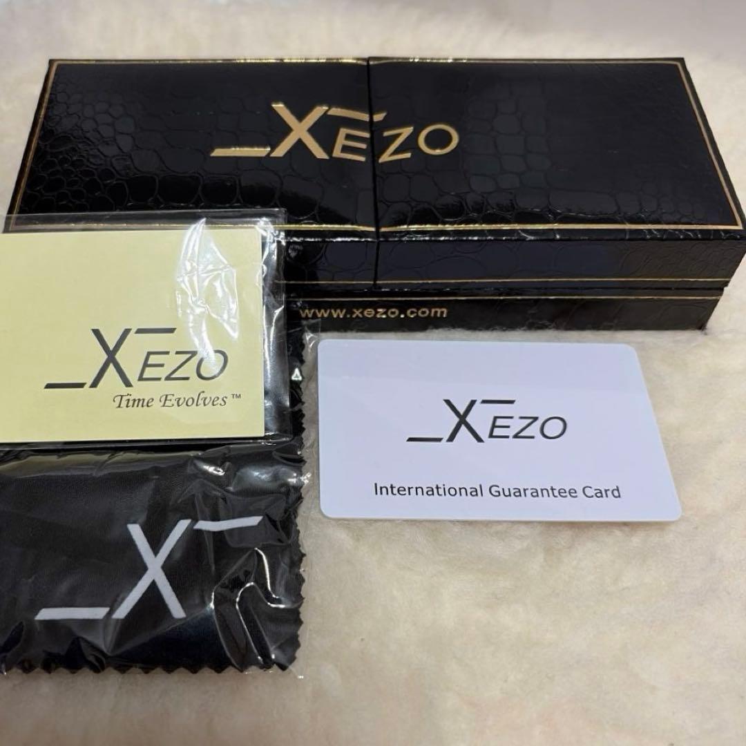 Xezo Handmade Fountain Pen Body No Ink with Guarantee Box, Cross & Case — Japan Import