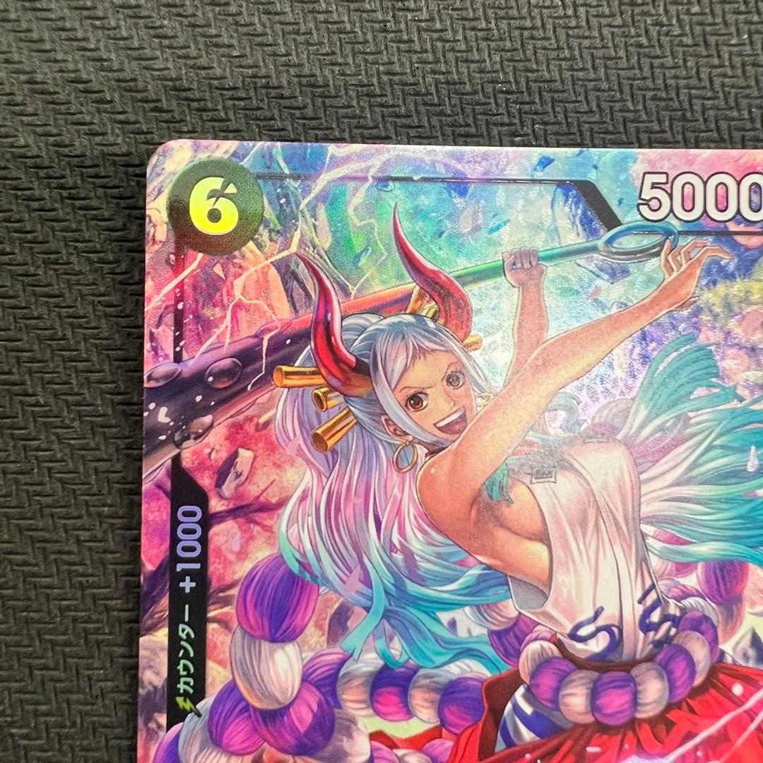 Yamato SR Parallel One Piece OP16 model OP16-098 card in hard case with Japanese text