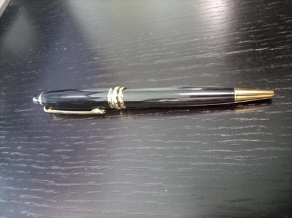 Brand Unknown Elegant Executive Black Ballpoint Pen Model Black With Black Ink — Japan Import