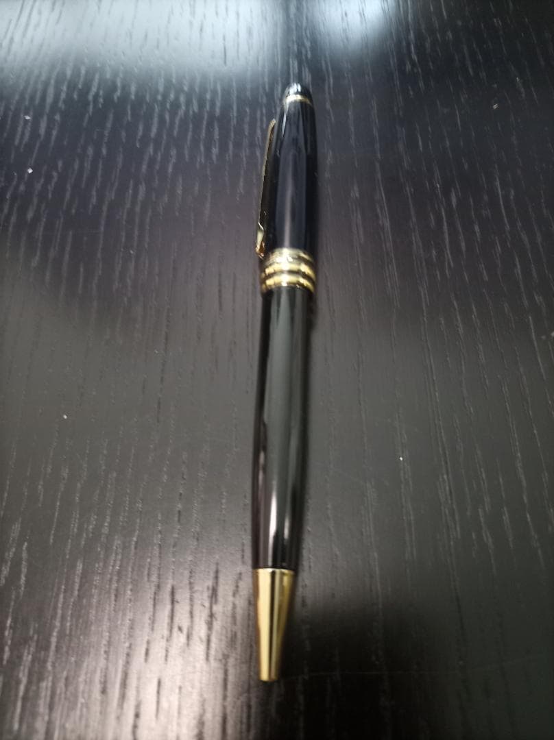 Brand Unknown Elegant Executive Black Ballpoint Pen Model Black With Black Ink — Japan Import