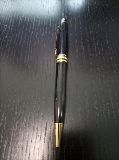 Brand Unknown Elegant Executive Black Ballpoint Pen Model Black With Black Ink — Japan Import