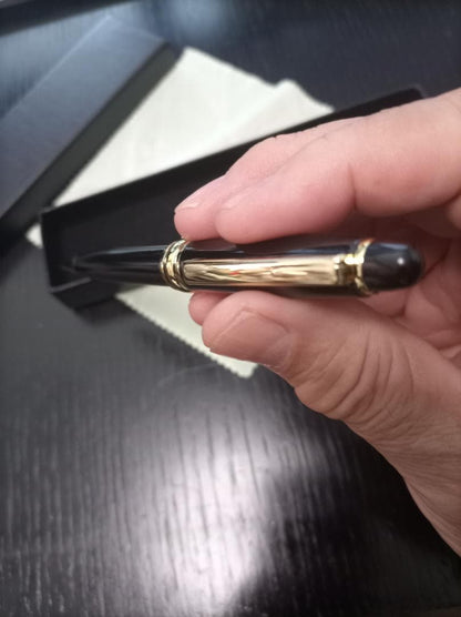 Brand Unknown Elegant Executive Black Ballpoint Pen Model Black With Black Ink — Japan Import