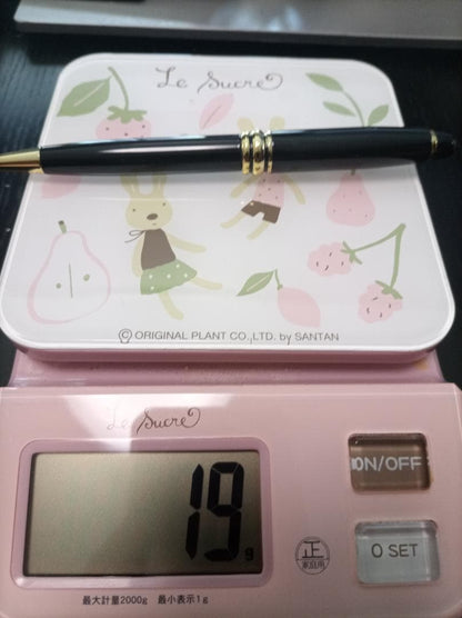 Brand Unknown Elegant Executive Black Ballpoint Pen Model Black With Black Ink — Japan Import