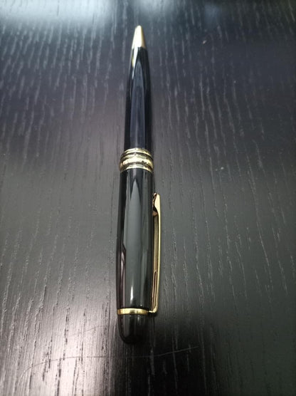 Brand Unknown Elegant Executive Black Ballpoint Pen Model Black With Black Ink — Japan Import