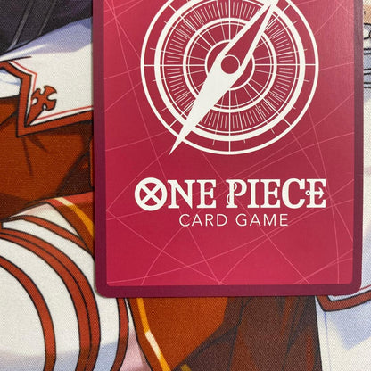 Monkey D. Luffy OP05 SR One Piece Japanese parallel card with purple attribute and Straw Hat Crew affiliation