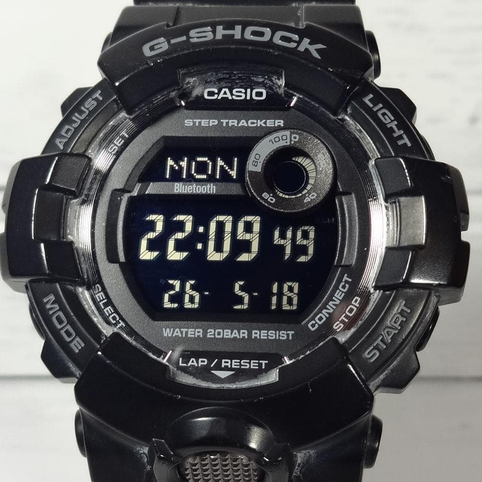 Casio G-Shock GBD-800 Digital Watch with Bluetooth Connectivity and New Battery — Japan Import