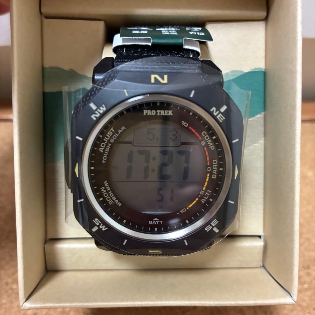 Casio Pro Trek Climber Line PRG-69B-1JF Digital Watch with Triple Sensor Japan Import