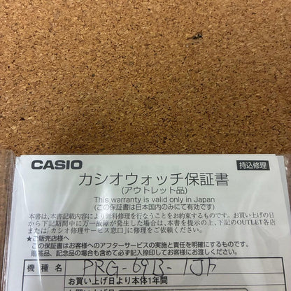 Casio Pro Trek Climber Line PRG-69B-1JF Digital Watch with Triple Sensor Japan Import