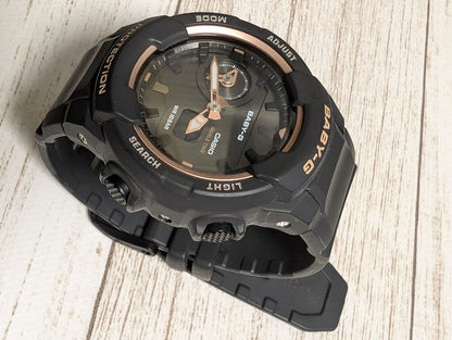 Casio Baby-G Watch Black Rose Gold