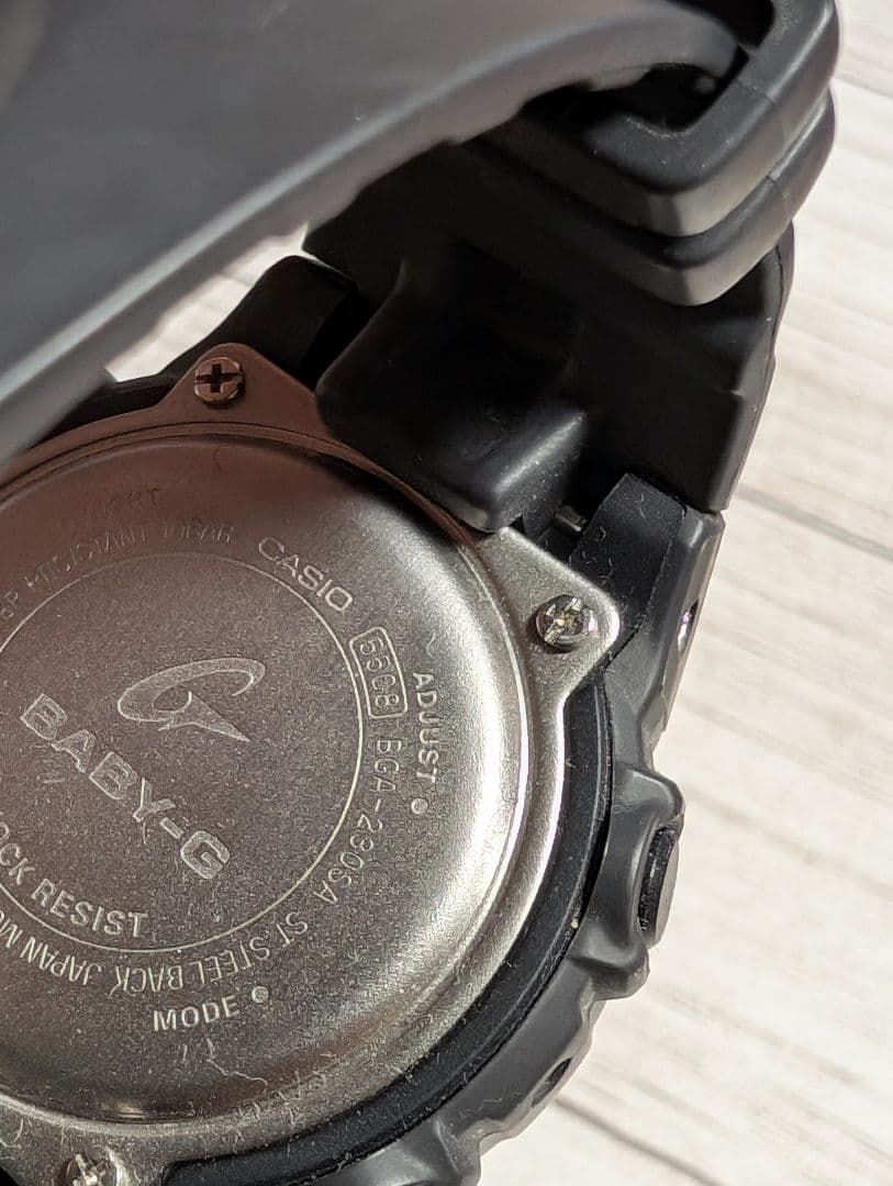Casio Baby-G Watch Black Rose Gold