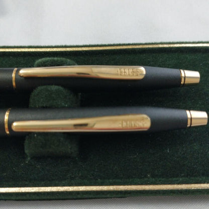 Cross Classic Century Ballpoint Pen and Pencil Set Mod Old Logo