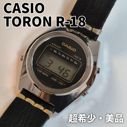 Casio Toron R-18 Vintage Digital Watch from the 1970s Japan Import