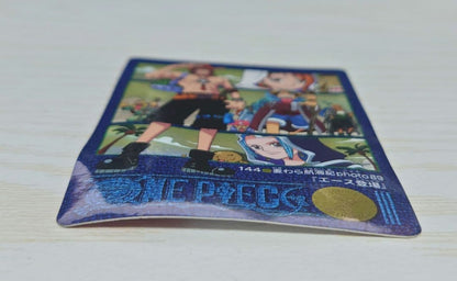 Used One Piece Visual Adventure No144 photo showing Ace from Straw Hat Voyage with visible scratches and bends