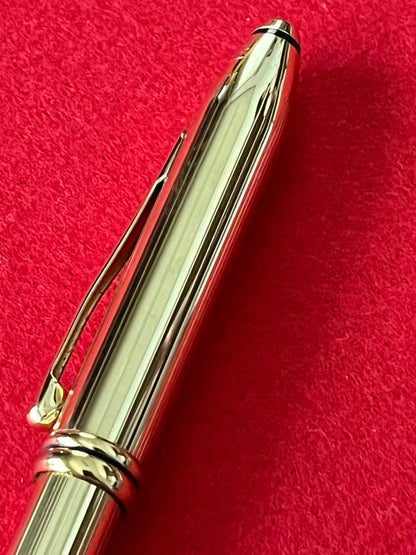 Townsend 18K Gold-Plated Cross Ballpoint Pen — Japan Import