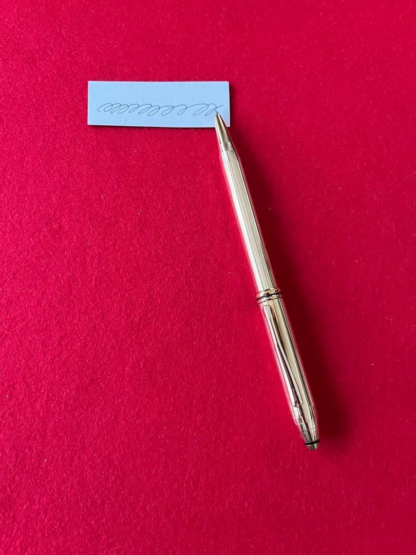 Townsend 18K Gold-Plated Cross Ballpoint Pen — Japan Import