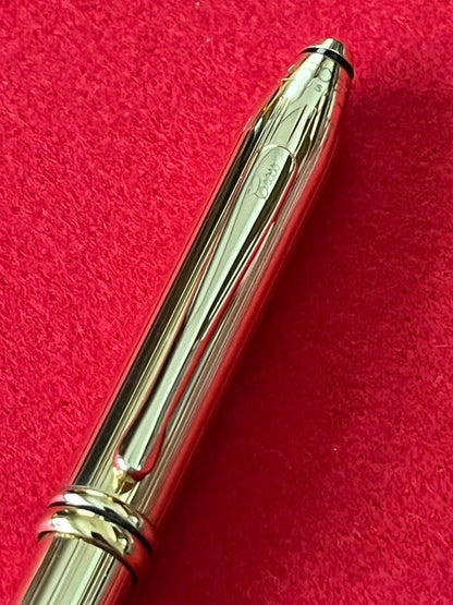 Townsend 18K Gold-Plated Cross Ballpoint Pen — Japan Import