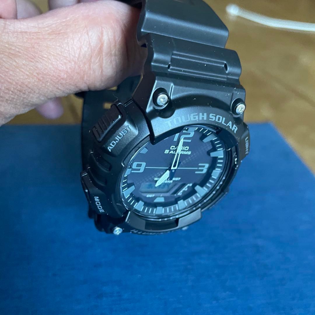 Casio Analog Digital Watch with Tough Solar Big Face Japan Import