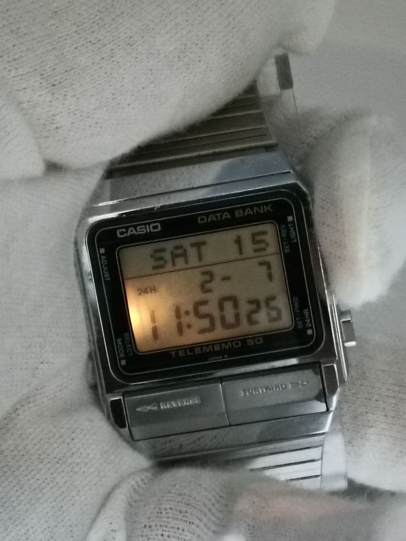 Casio Data Bank DB-500 Vintage Japanese Made Working Collectible