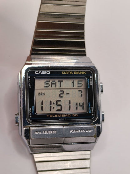 Casio Data Bank DB-500 Vintage Japanese Made Working Collectible