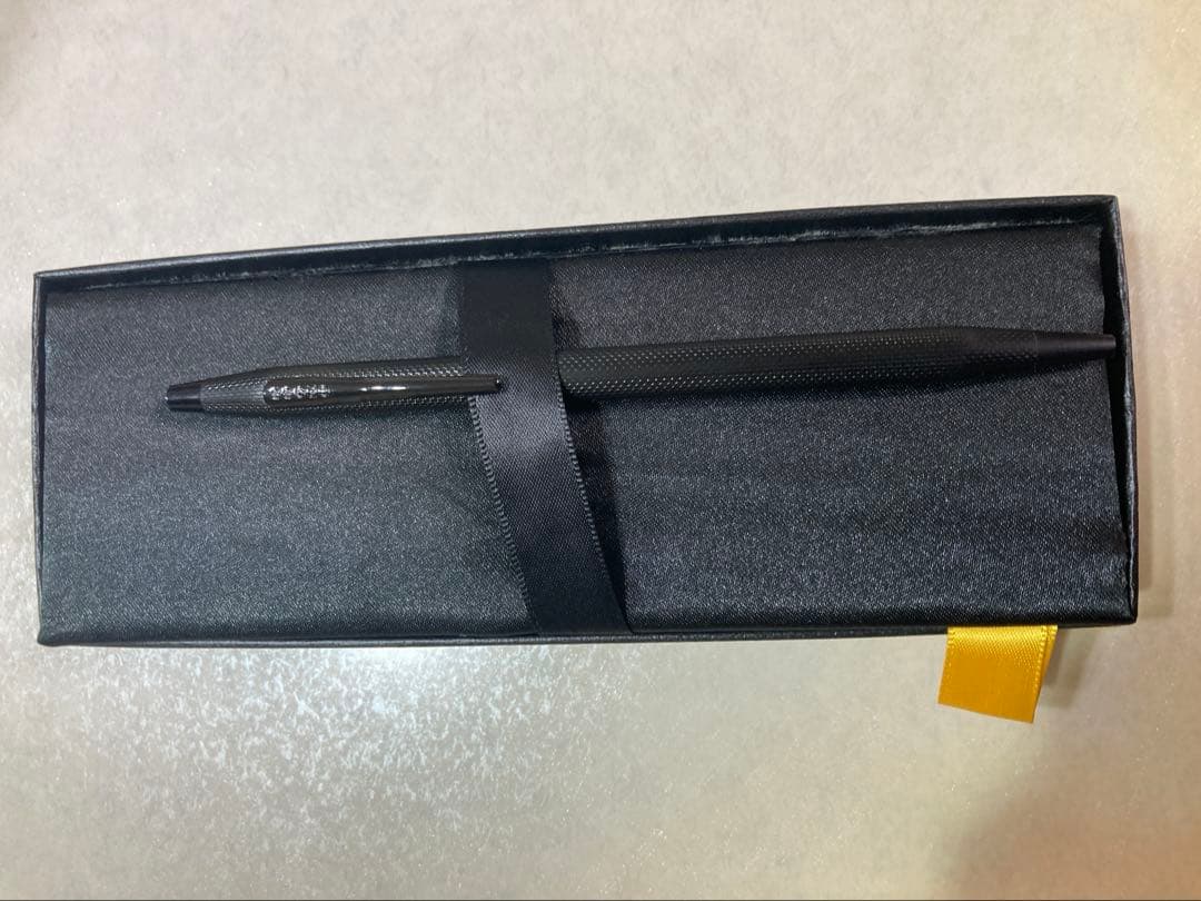 Casio Cross Classic Century Black Micro Knurl Ballpoint Pen Series BT Model NAT0082-122 - Japan Import