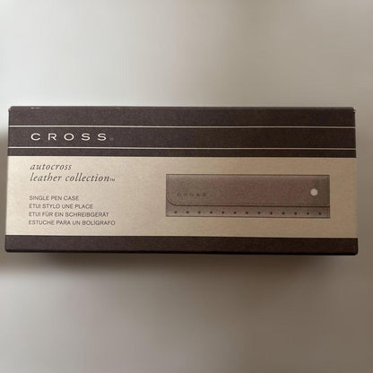 Cross Pen and Mechanical Pencil Set with Pink Leather Case and Box