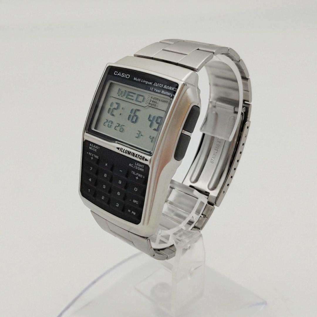 Casio Data Bank DBC-32 Retro Model with Calculator World Time Alarm — Japan Import
