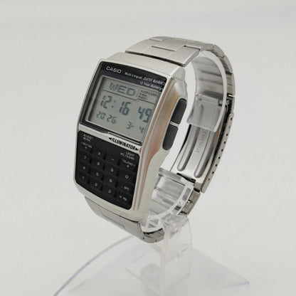Casio Data Bank DBC-32 Retro Model with Calculator World Time Alarm — Japan Import