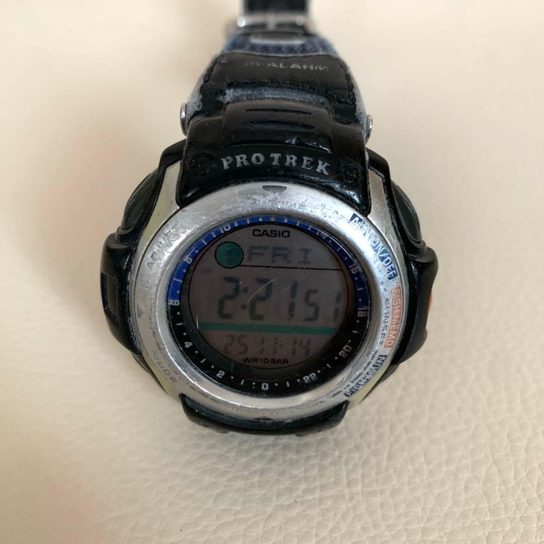 Casio Pro Trek PRS-400B Model Fishing Gear Watch — Japan Import