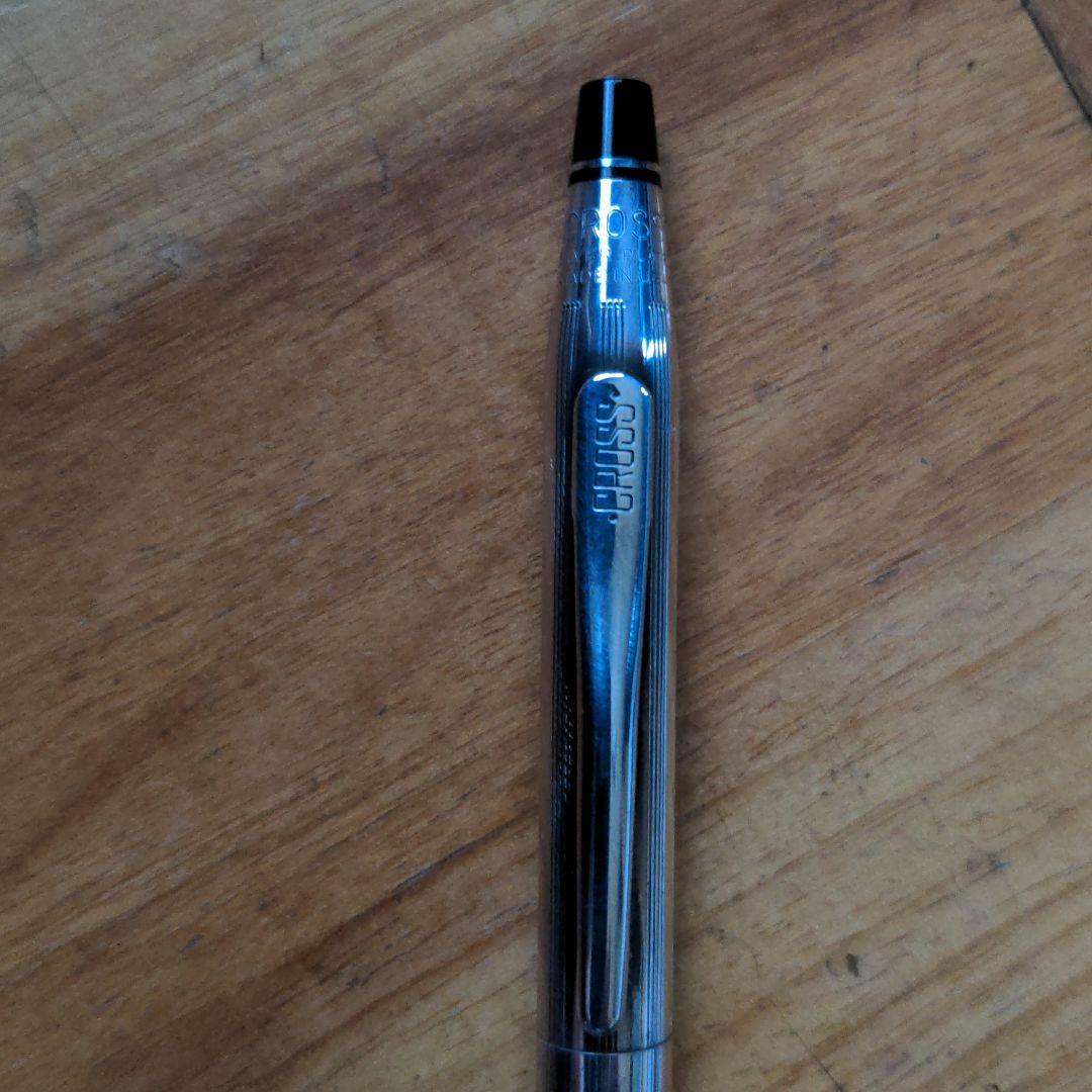 Cross Century 925 Silver Ballpoint Pen - 90s American Made Collectible — Japan Import