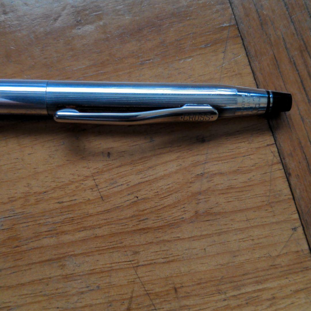 Cross Century 925 Silver Ballpoint Pen - 90s American Made Collectible — Japan Import
