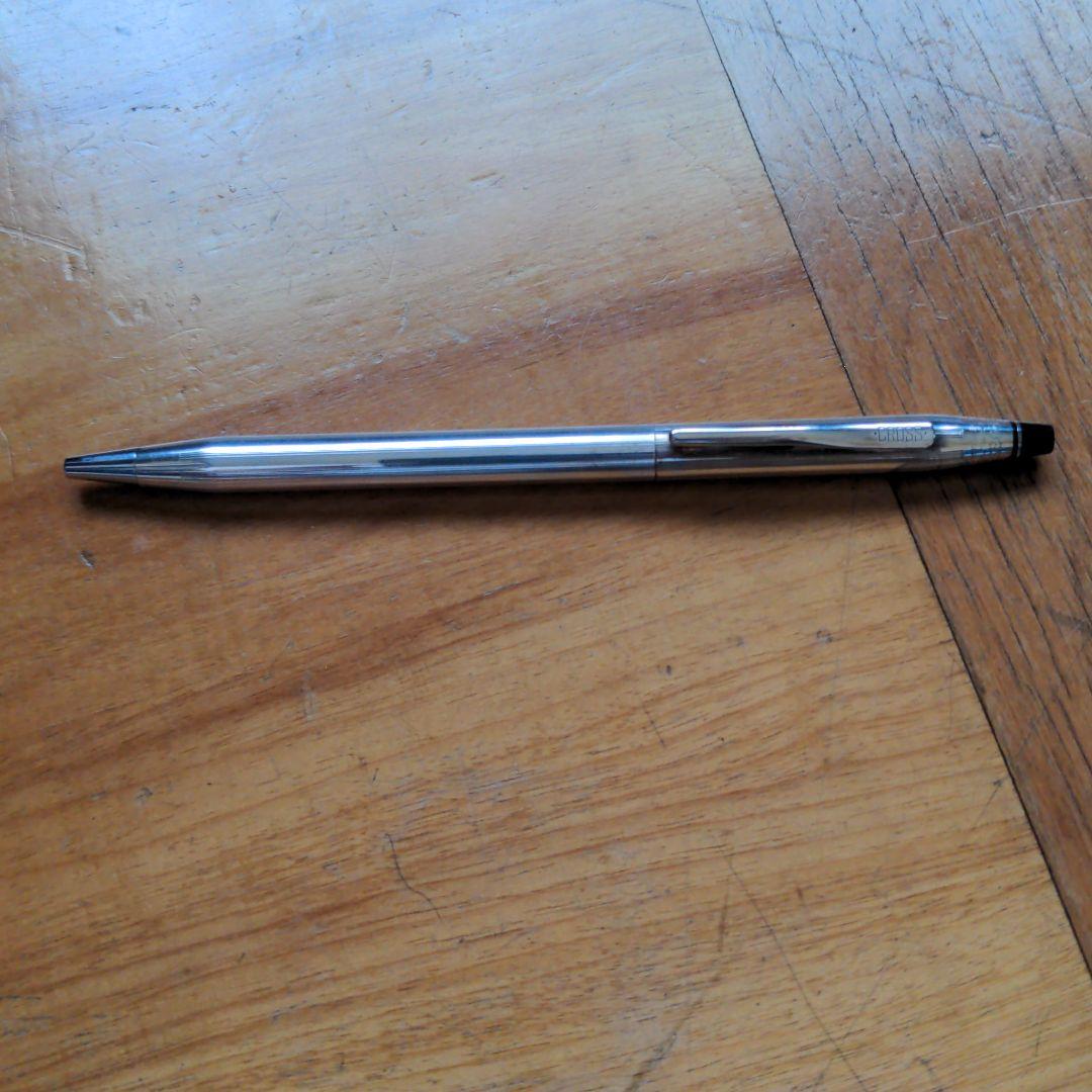 Cross Century 925 Silver Ballpoint Pen - 90s American Made Collectible — Japan Import