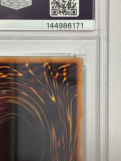 Yugioh PSA10 graded FGD File-Relief Ultimate Rare card with Japanese text and holo surface