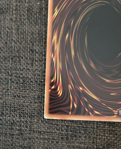 Yu-Gi-Oh I:P Masquerena Prismatic Secret Rare trading card in mint condition with display case