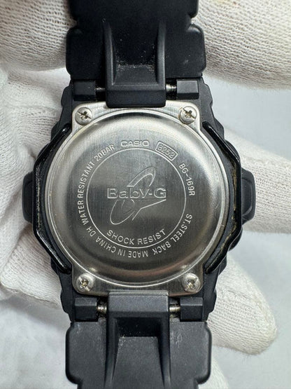 Casio Baby-G BG-169R Quartz Watch with Black & Pink Colors