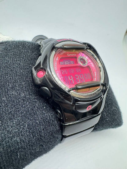 Casio Baby-G BG-169R Quartz Watch with Black & Pink Colors